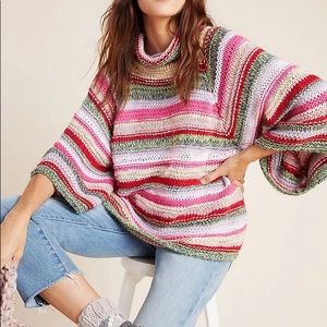 Anthropologie Candace Bell-Sleeved Sweater